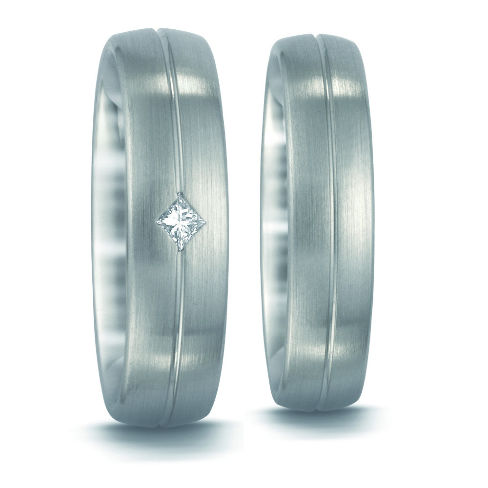Fingerring 950 Palladium, Made in Germany