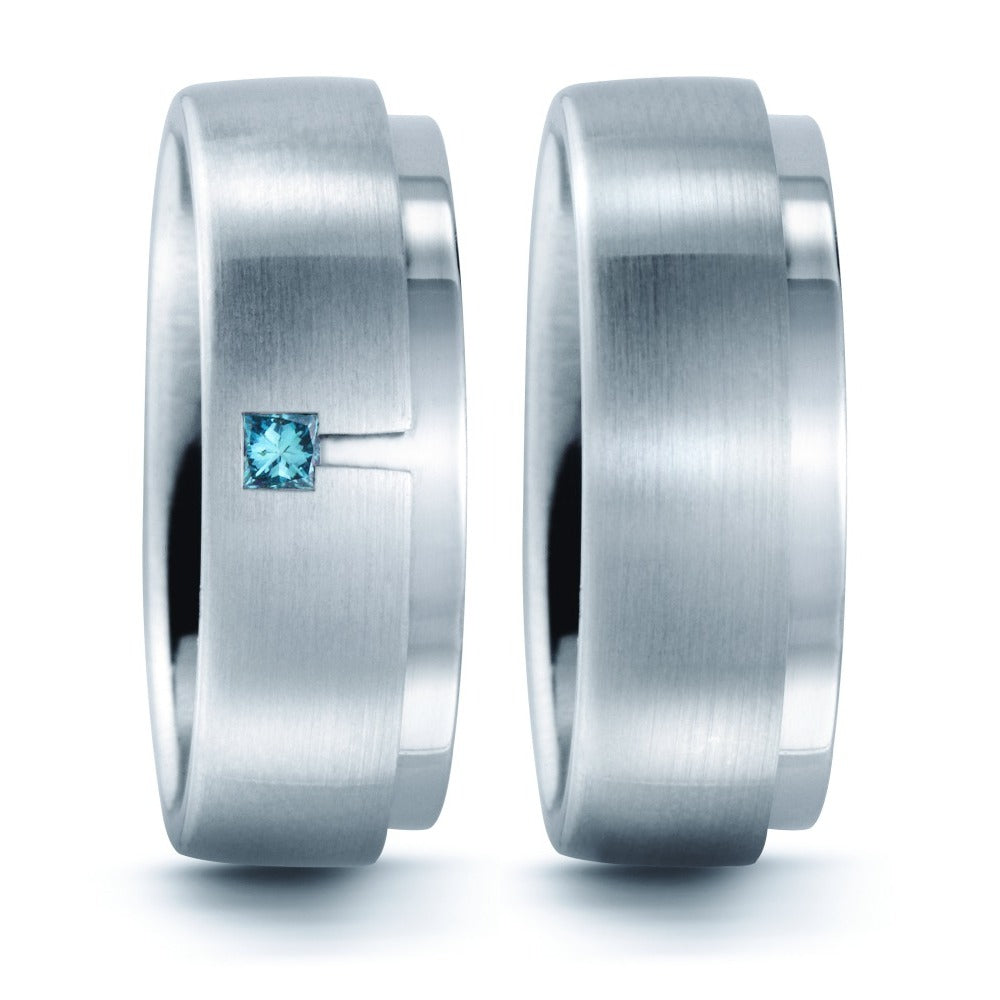 Fingerring 950 Platin, Made in Germany