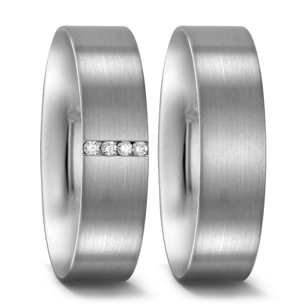 Fingerring 950 Palladium, Made in Germany