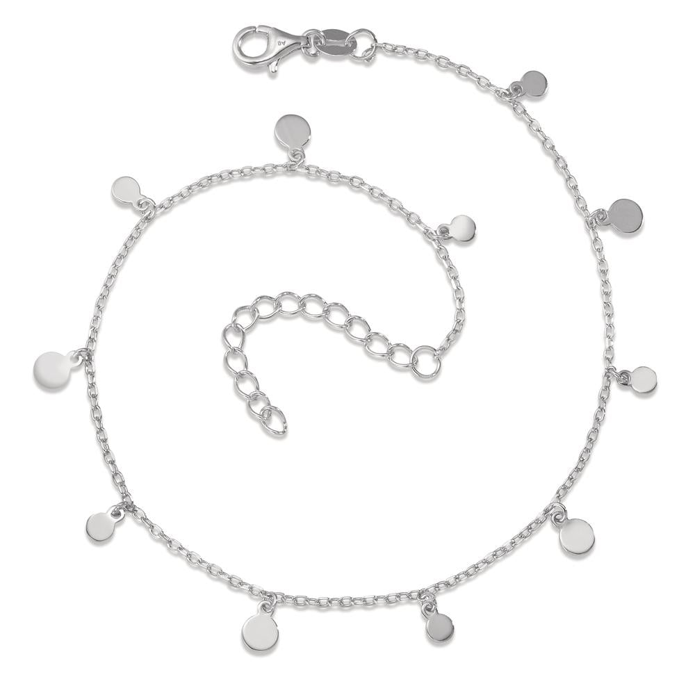 Fusskettchen Silber rhodiniert 24-27 cm verstellbar