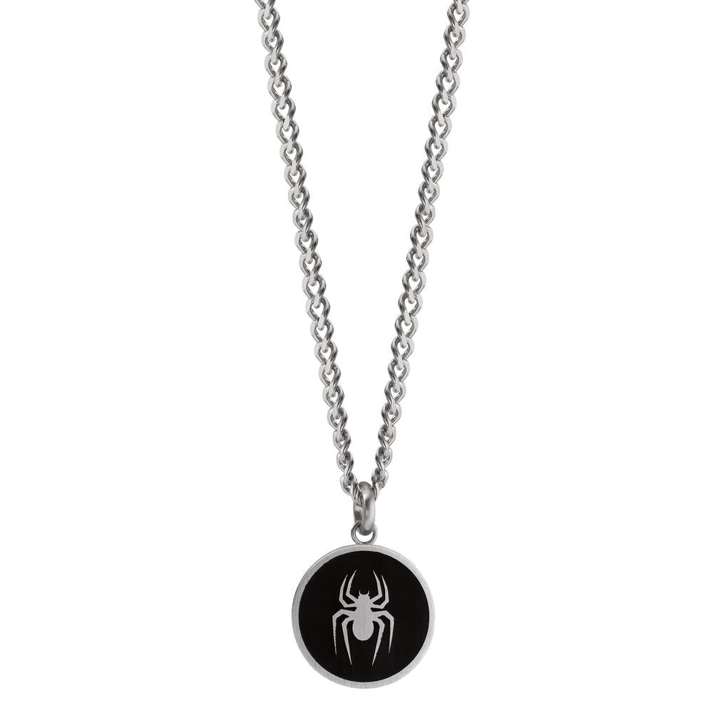 Signature Kette Spinne aus Edelstahl mit Emaille 60 cm