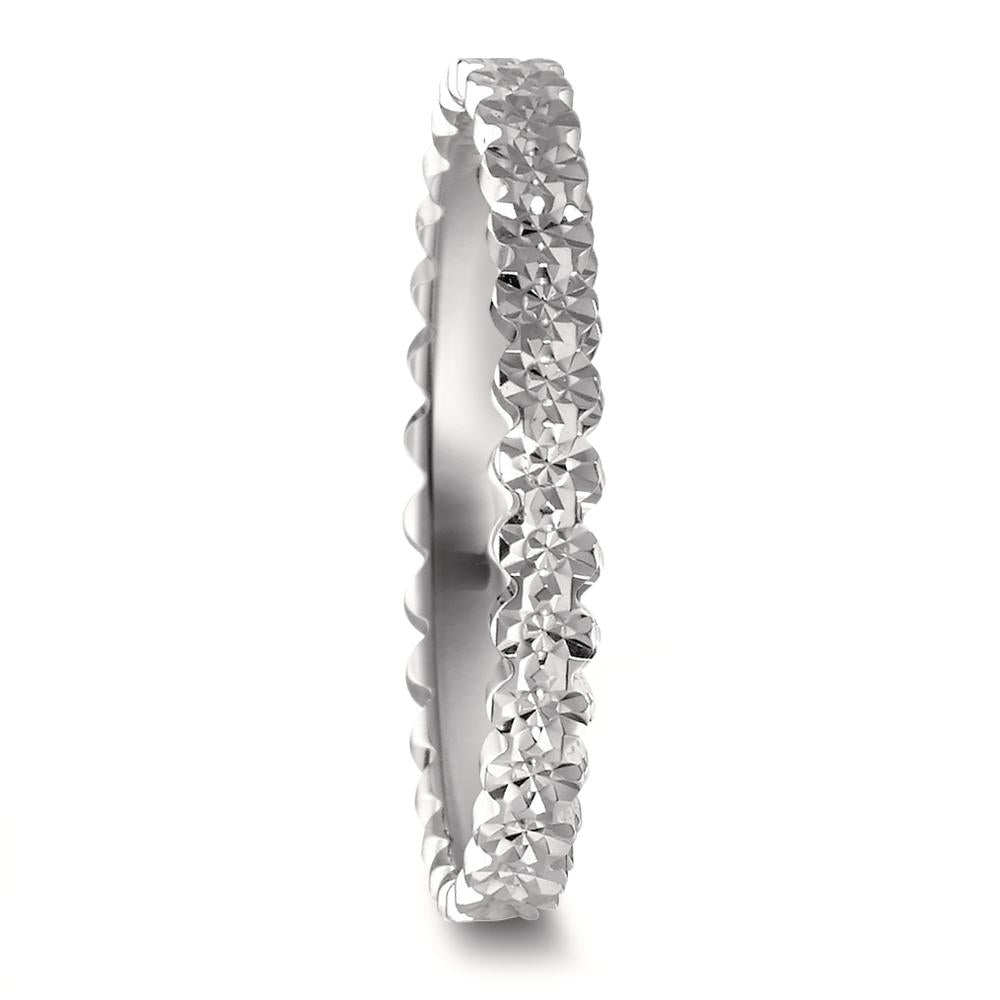 Ring 375 Weissgold, Made in France