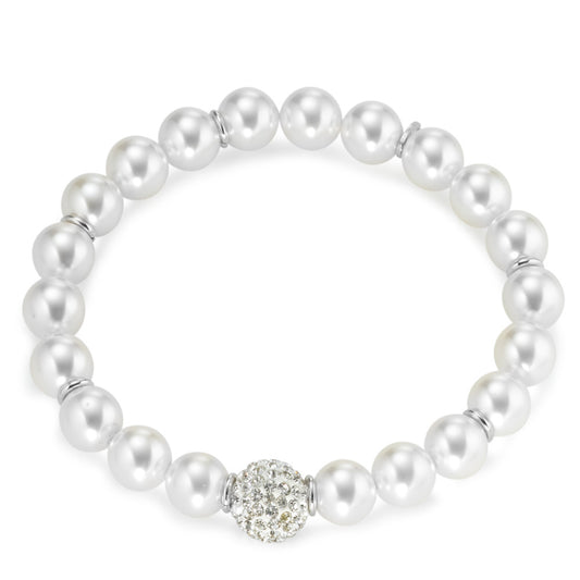Armband mit Imitations-Perlen, Made in Italy