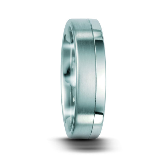 Fingerring 950 Platin, Made in Germany