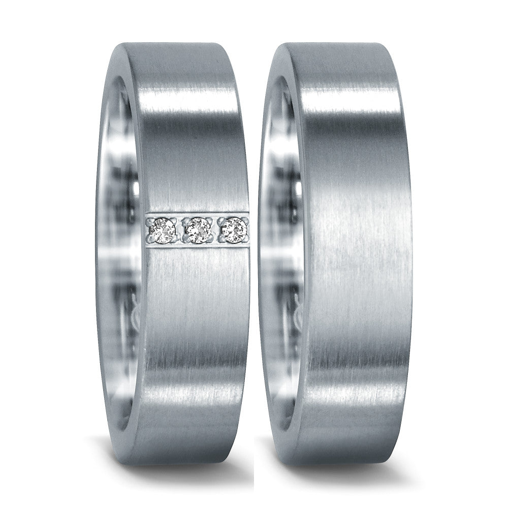 Fingerring Edelstahl