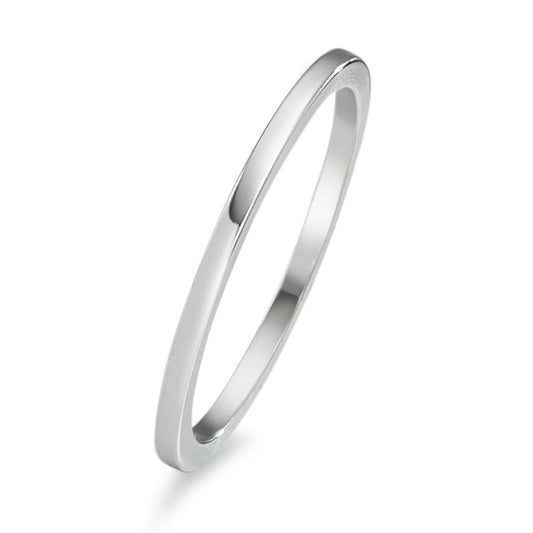Beisteckring 750/18 K Weissgold, Made in Germany