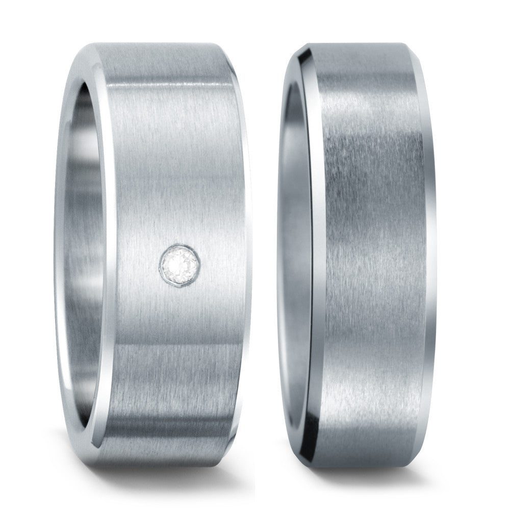 Fingerring Edelstahl