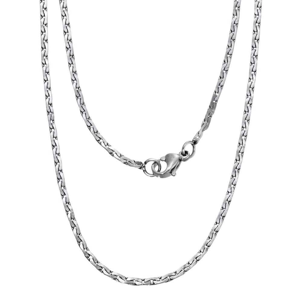 Collier Edelstahl 42 cm