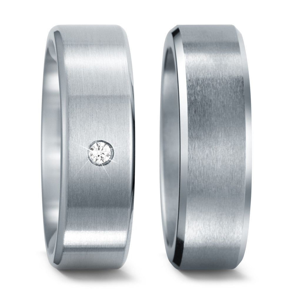 Fingerring Edelstahl
