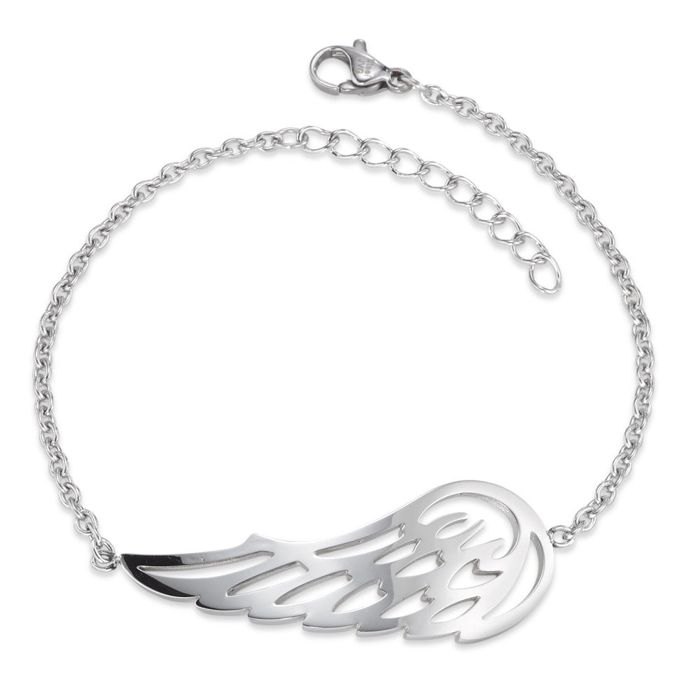 Armband Edelstahl Flügel 16-20 cm verstellbar