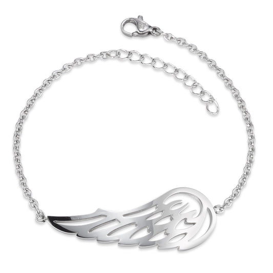 Armband Edelstahl Flügel 16-20 cm verstellbar