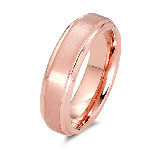 Fingerring Wolfram rosé IP beschichtet