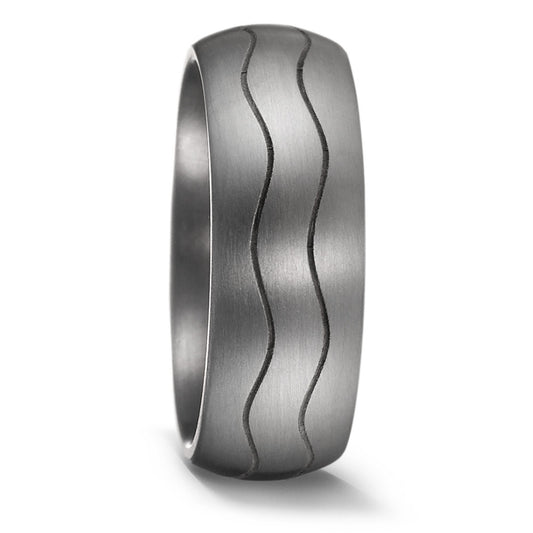 Partnerring aus Tantal mit feinmattierter Oberfläche, Made in Germany