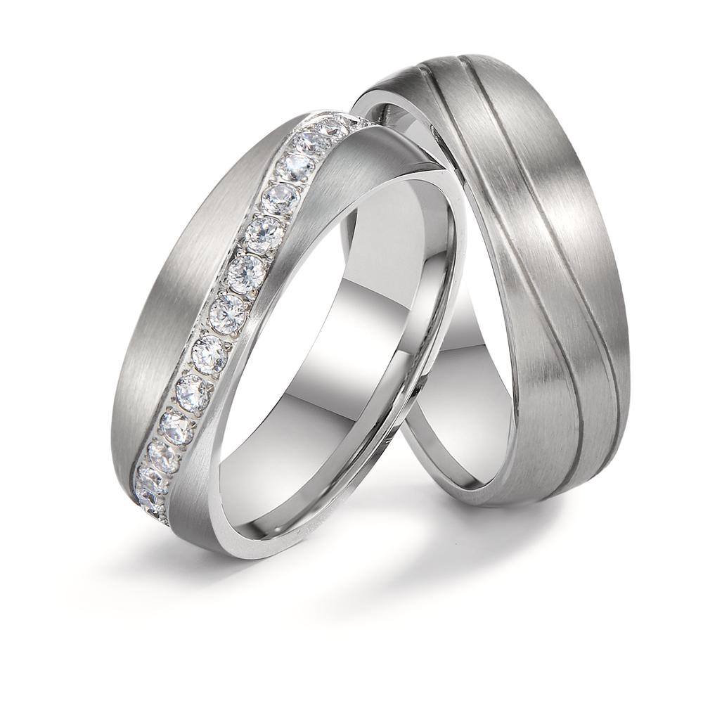 Fingerring Edelstahl