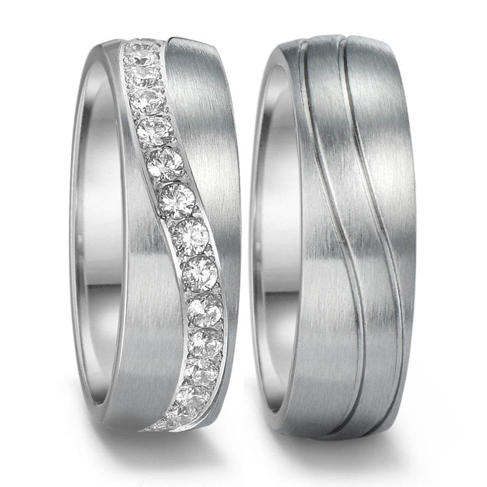 Fingerring Edelstahl